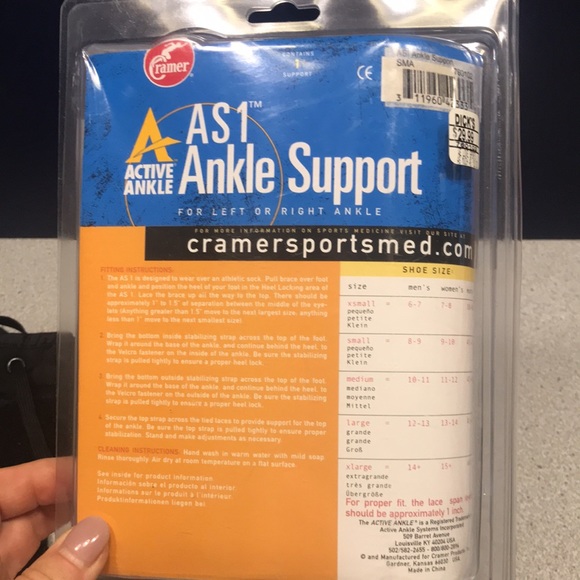 AS1 Ankle Support NEW IN BOX! L or R ankle - Picture 3 of 3